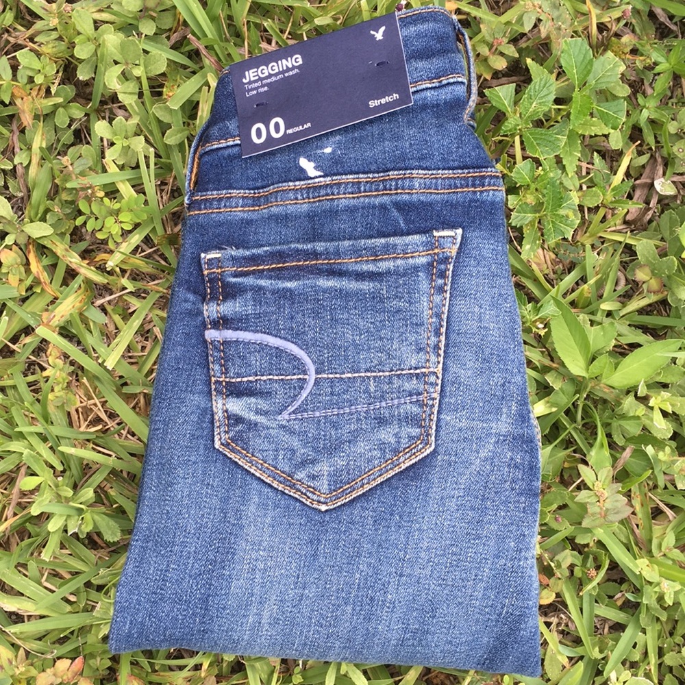 AEO Jeggings NWT size 00 Regular - Picture 8 of 8